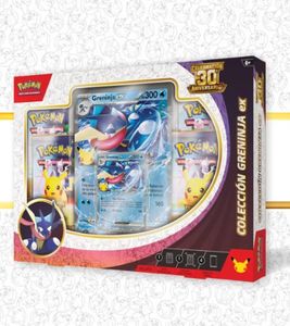 -EN STOCK- Caja Greninja ex Celebración 30 Aniversario (Español)