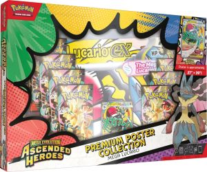 -AGOTADO- Mega Lucario Premium Poster Collection (Español) Pokémon TCG