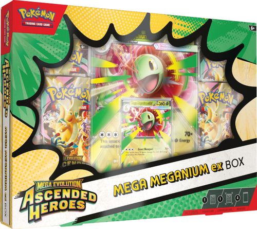 -EN STOCK- Ascended Heroes: Mega Meganium ex Box (INGLES)