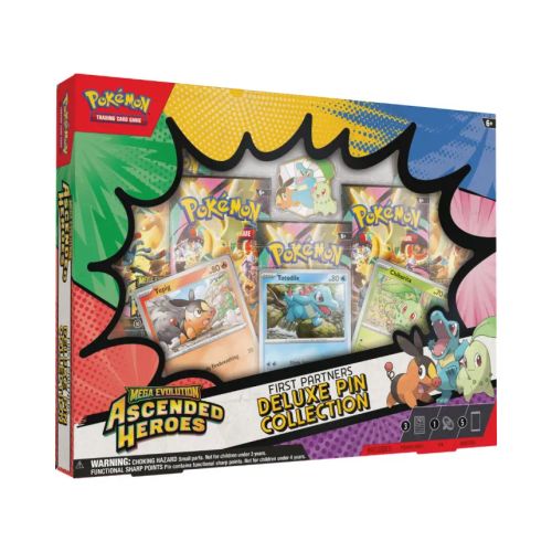 -AGOTADO- First Partners Deluxe Pin Collection (INGLES) Pokemon TCG
