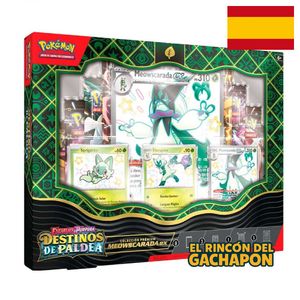 -AGOTADO- Pokémon TCG Paldean Fates: Meowscarada ex Premium Collection