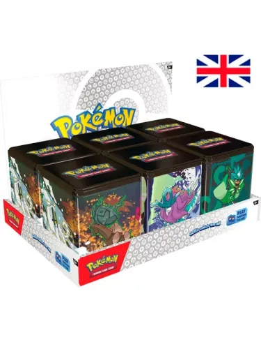 -AGOTADO- Lata Stacking Tins Spring 2025 – Pokémon TCG (Inglés)