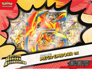 -EN STOCK- Ascended Heroes: Mega Emboar ex Box (INGLES)