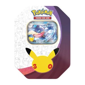 -EN STOCK- Tin Greninja ex Celebración 30 Aniversario con 4 Sobres (ESPAÑOL)