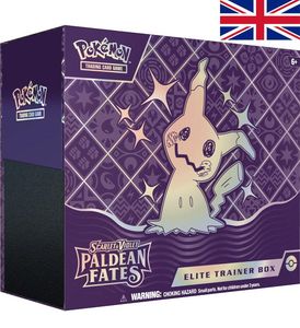 -AGOTADO- Elite Trainer Box Paldean Fates Pokémon TCG (Inglés) - 9 Sobres SV4.5
