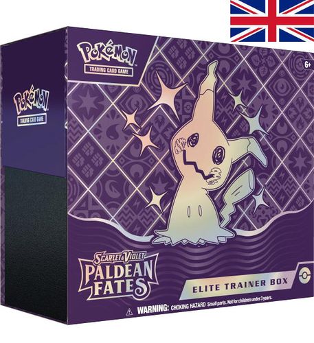 -AGOTADO- Elite Trainer Box Paldean Fates Pokémon TCG (Inglés) - 9 Sobres SV4.5