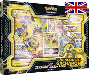-EN STOCK- Pokémon TCG Zeraora VMAX & VSTAR Battle Box